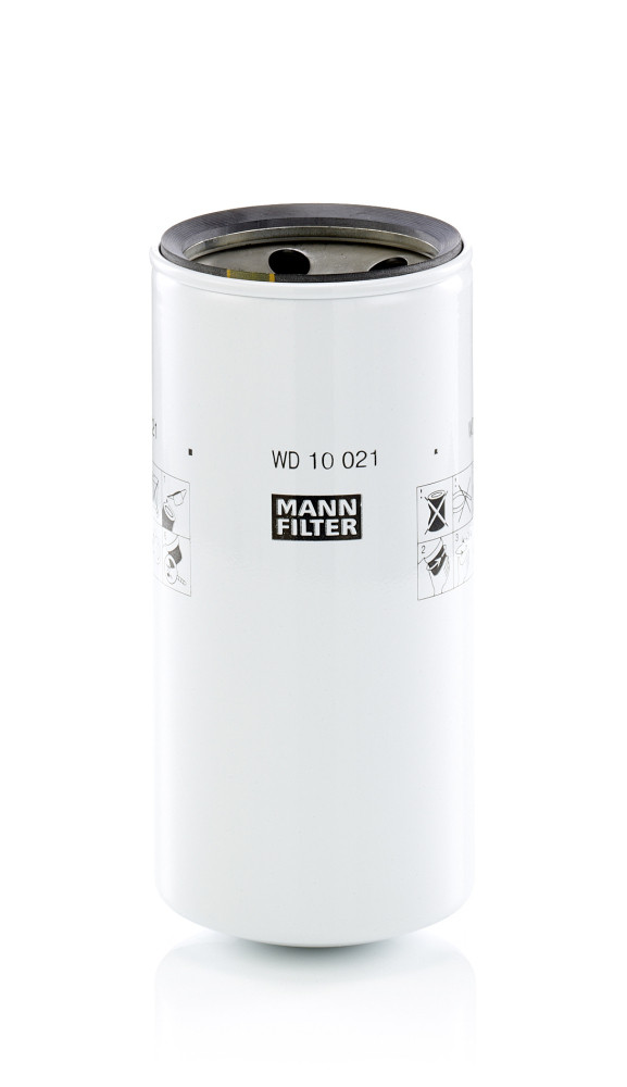 Filter, operating hydraulics - WD 10 021 MANN-FILTER - 12339-14H2, 1272942C1, 5570150