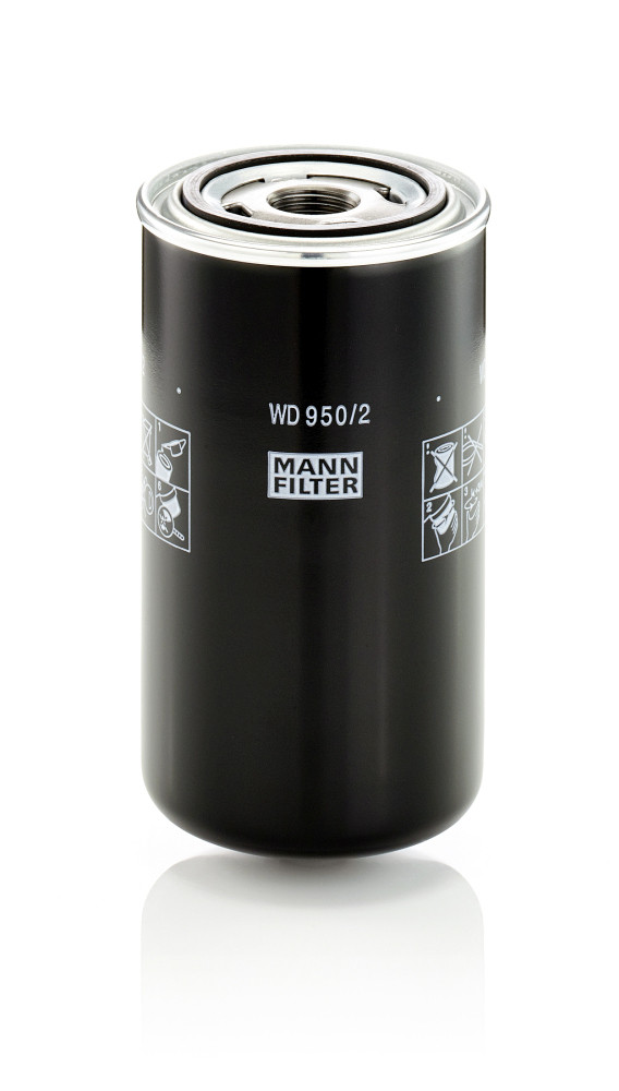 Hydraulic Filter, automatic transmission - WD 950/2 MANN-FILTER - 0006339940, 0009830615, 06258593