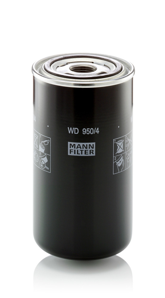 Hydraulický filtr, automatická převodovka - WD 950/4 MANN-FILTER - H395100470140, 0451300005, 1534784