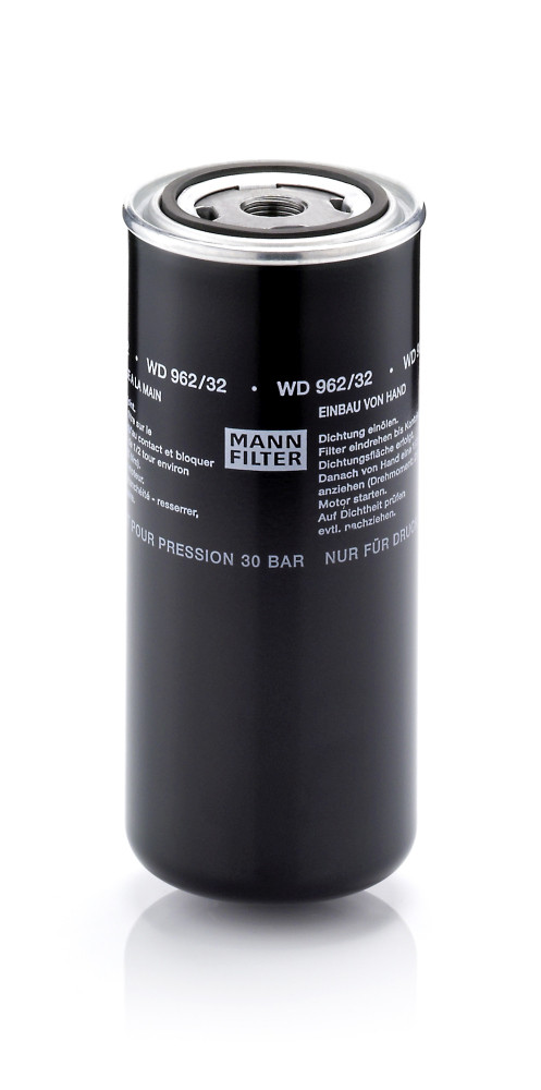 WD 962/32, Oil Filter, MANN-FILTER, 57066, HF35315