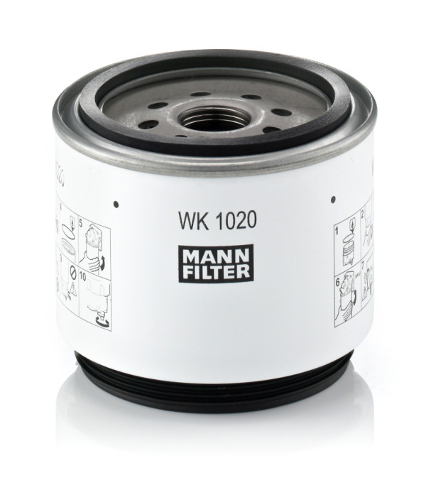 Kraftstofffilter - WK 1020 X MANN-FILTER - 20381204, 1517542, 2.12270