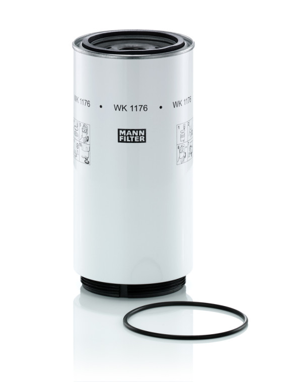 Fuel Filter - WK 1176 X MANN-FILTER - 0022438210, 11110471, RE502203