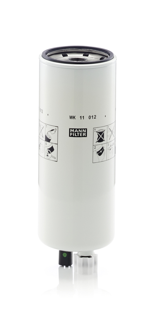 Fuel Filter - WK 11 012 MANN-FILTER - RE521818, RE522372, 1535383