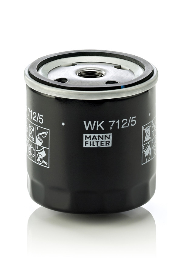 Fuel Filter - WK 712/5 MANN-FILTER - 0004700692, 2002095, 21503765