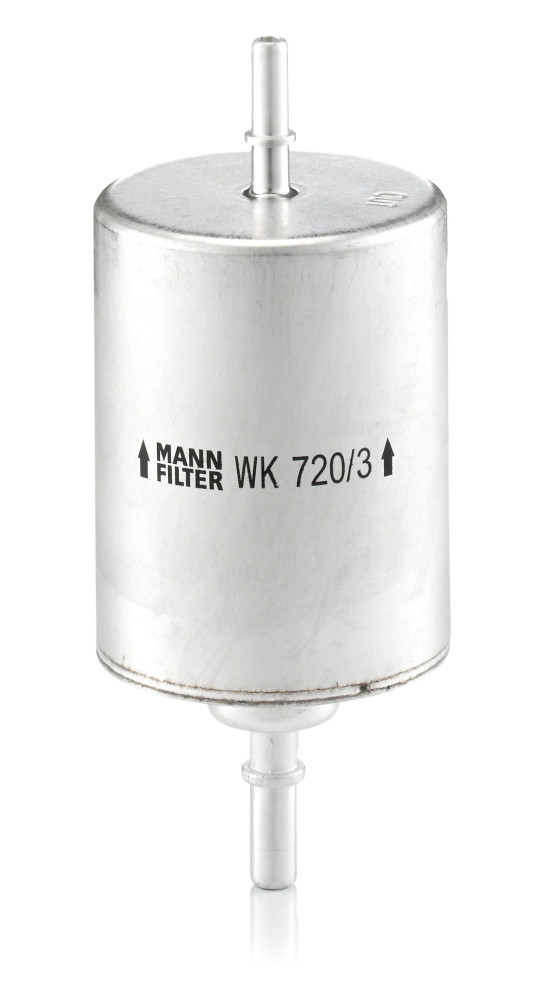 Kraftstofffilter - WK 720/3 MANN-FILTER - 4F0201511B, 4F0201511D, 0986AF8251