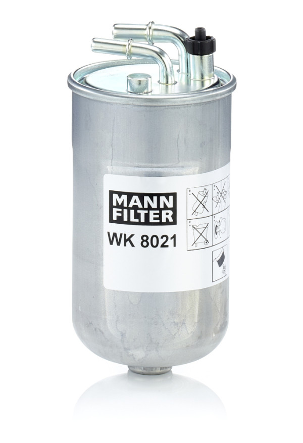 Palivový filtr - WK 8021 MANN-FILTER - 13286584, 813070, 818031