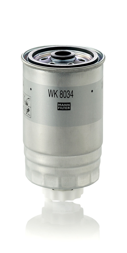 Fuel Filter - WK 8034 MANN-FILTER - 52126244AA, K05143002AA, 52126244AB