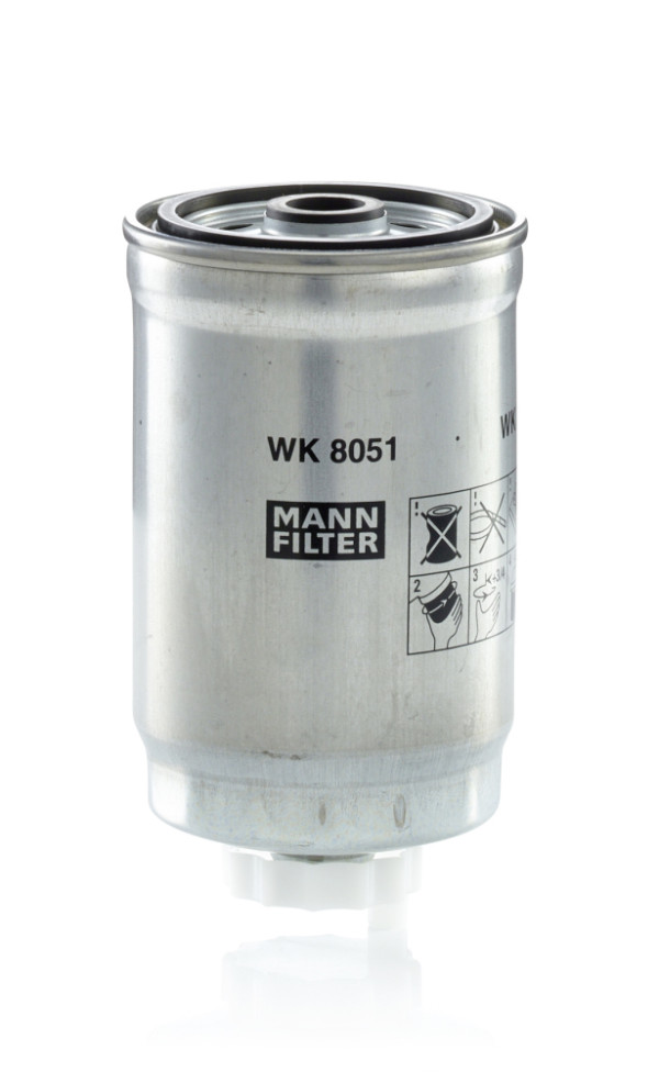 Kraftstofffilter - WK 8051 MANN-FILTER - 68057228AA, K68057228AA, 153071760647