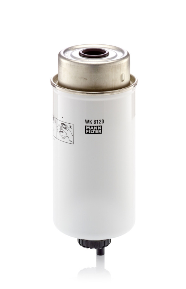 Palivový filtr - WK 8120 MANN-FILTER - 26560141, 4224701M1, 4224701M2