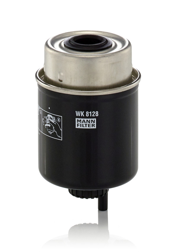 WK 8128, Fuel Filter, MANN-FILTER, 100-6374, 26560144, 32/925705, 3780299M1, 138-3100, 26560902, 206-6910, 02250118-495, 1534519, 183353, 33547, 3542227701, 901249, BF7582, DN2714, FS19530, FT5585, H183WK, KC227, L3101F, M628, P550399, PDS722, PS7411, WGFS1926, WK8122, Z686, 1535418, 33729, BF7647