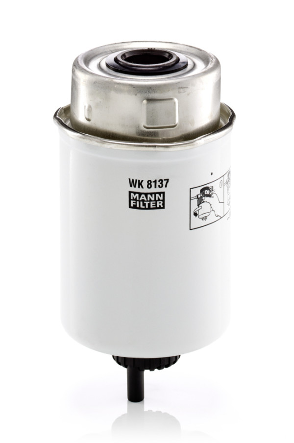 Fuel Filter - WK 8137 MANN-FILTER - 87803443, W27TS-01926, 87803444