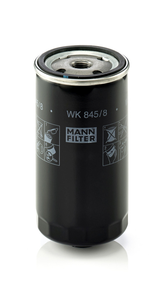 Kraftstofffilter - WK 845/8 MANN-FILTER - MUN000010, WJI100000L, WJI100000