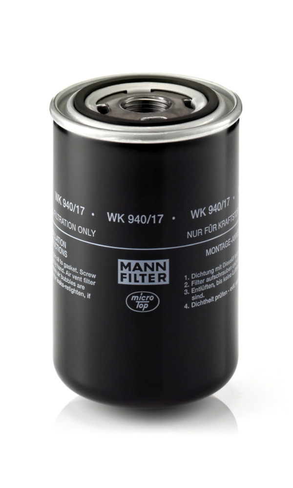 Fuel Filter - WK 940/17 MANN-FILTER - 0020920601, 8690920031, 1457434427