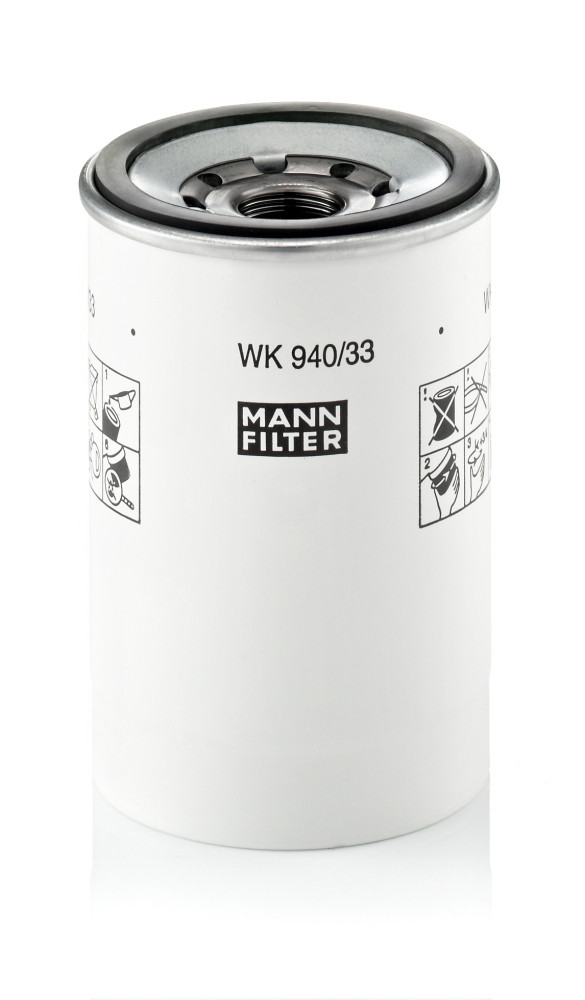 Palivový filtr - WK 940/33 X MANN-FILTER - 20386080, 7420514654, 87722692