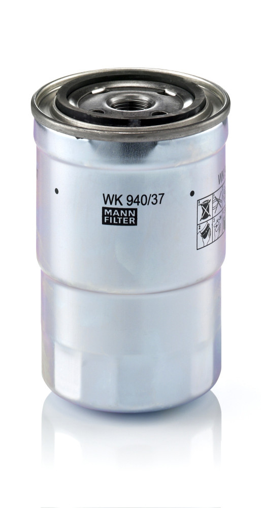 WK 940/37 X, Fuel Filter, MANN-FILTER, ME132526, ME-132525, XE132525, 1457434459, 184464, 24.423.00, 30-05-574, 32-143230003, 4275, 4338-FS, 587732, 7690275, ADC42348, BF7842, CFF100569, CMB13018, CS766, DN1933, DP1110130212, ELG5288, FC-1009, FC-332, FC-574, FD537, FF5744, FN103, FT5942, GF289, GS9529, H237WK