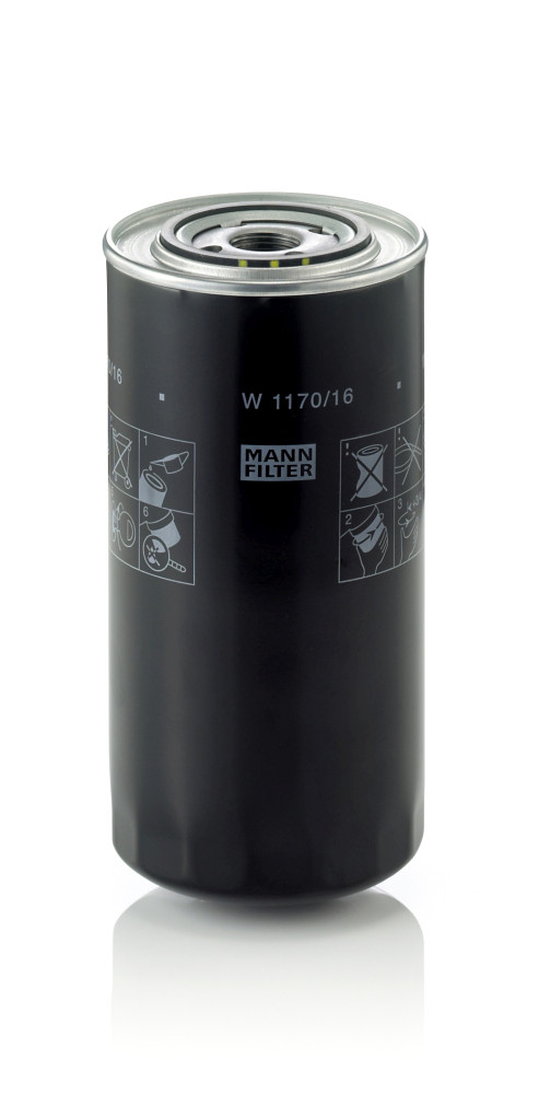Olejový filtr - W 1170/16 MANN-FILTER - 4324909, SE111B, SE111P