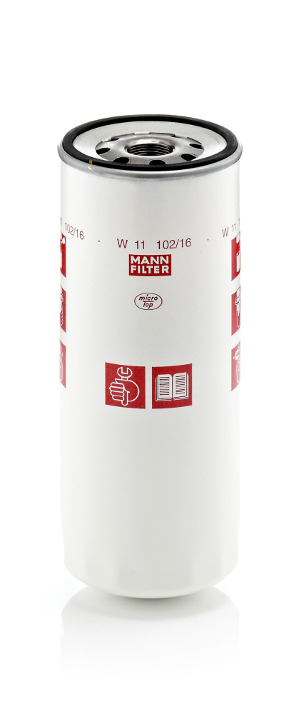 Olejový filtr - W 11 102/16 MANN-FILTER - 1016274S01, 1012010-81DF, 1012010AD6