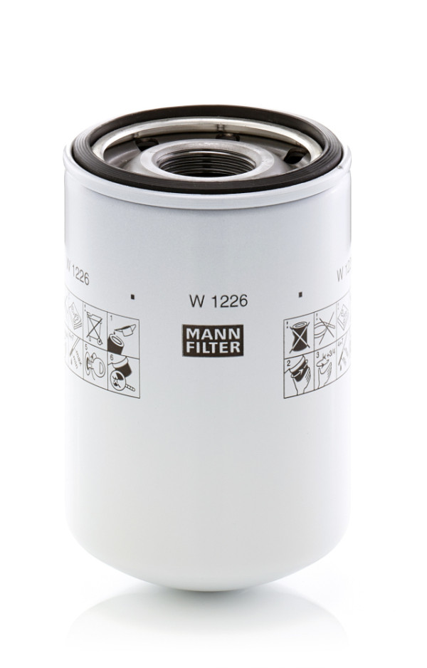 Filter, operating hydraulics - W 1226 MANN-FILTER - 250018019, 51676, A120G10
