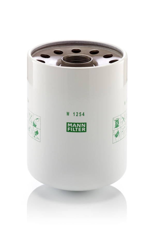 Oil Filter - W 1254 X MANN-FILTER - 3I1372, AG716976, AR101278