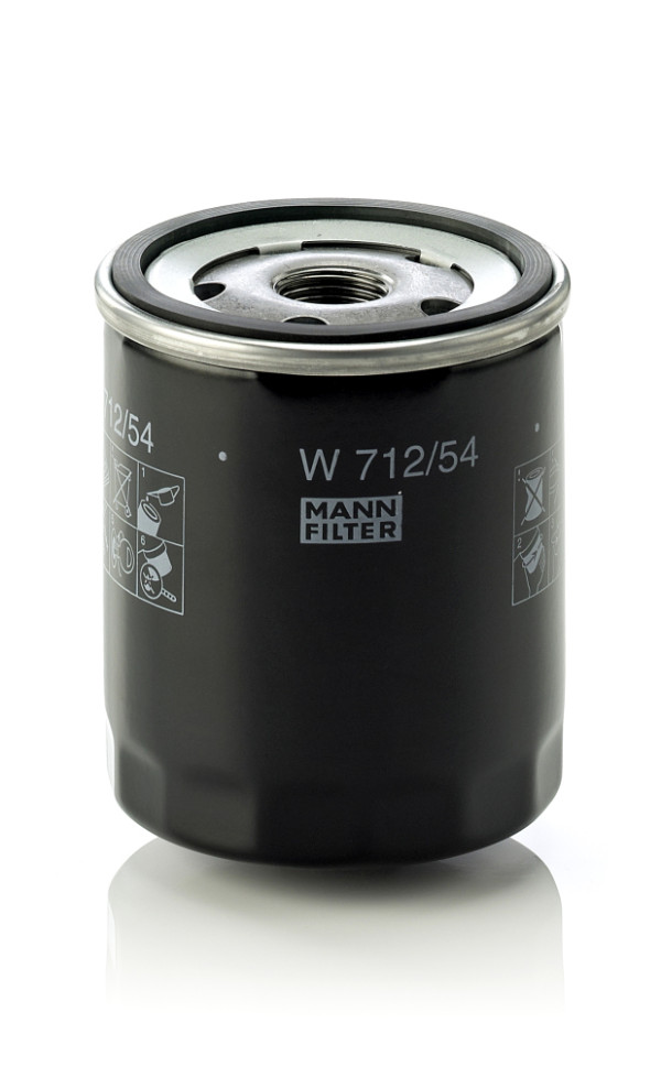 Olejový filtr - W 712/54 MANN-FILTER - 047115561B, 047115561G, 0451103337