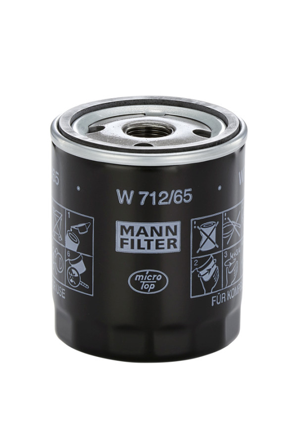 Olejový filtr - W 712/65 MANN-FILTER - 1045/8374, 1500868, 32305674