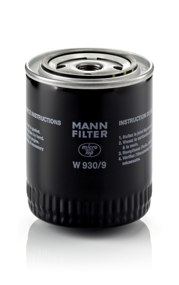 Olejový filtr - W 930/9 MANN-FILTER - 0005041315, 0011844725, 0021849001