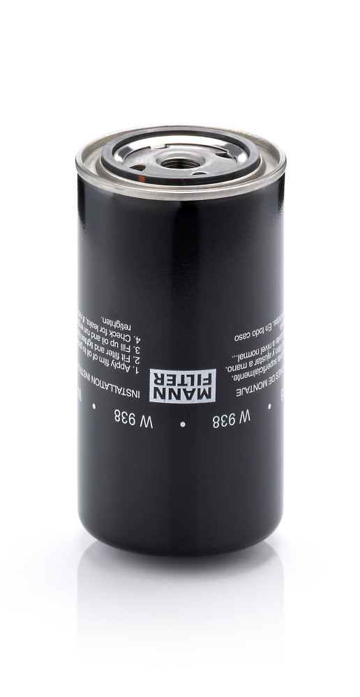 Oil Filter - W 938 MANN-FILTER - 2654407, 312752257, 3I-1246