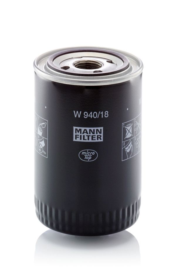 Olejový filtr - W 940/18 MANN-FILTER - 0013016390, 01160024, 01182553