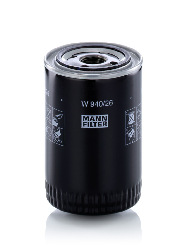 Olejový filtr - W 940/26 MANN-FILTER - 118.796, 193.309, 0451203232