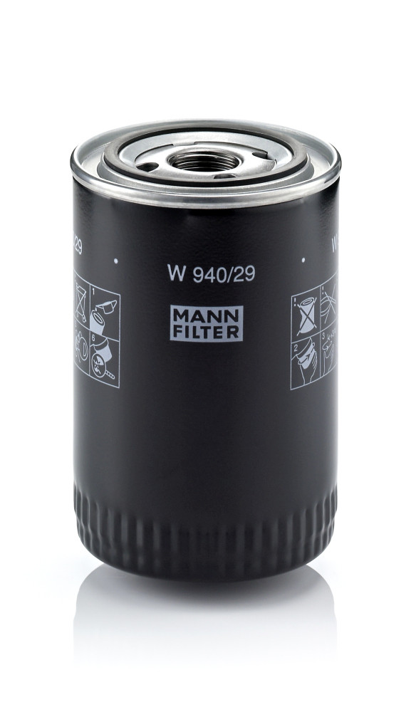 Oil Filter - W 940/29 MANN-FILTER - 7984992, 916.107.754.00, 930.107.764.00