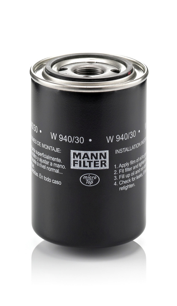 Ölfilter - W 940/30 MANN-FILTER - 1220712, 3I-1377, 490010012