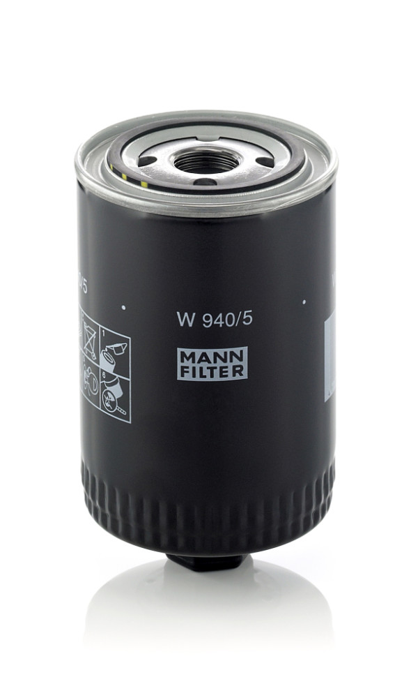 Olejový filtr - W 940/5 MANN-FILTER - 0001140201, 01173481, 05500774
