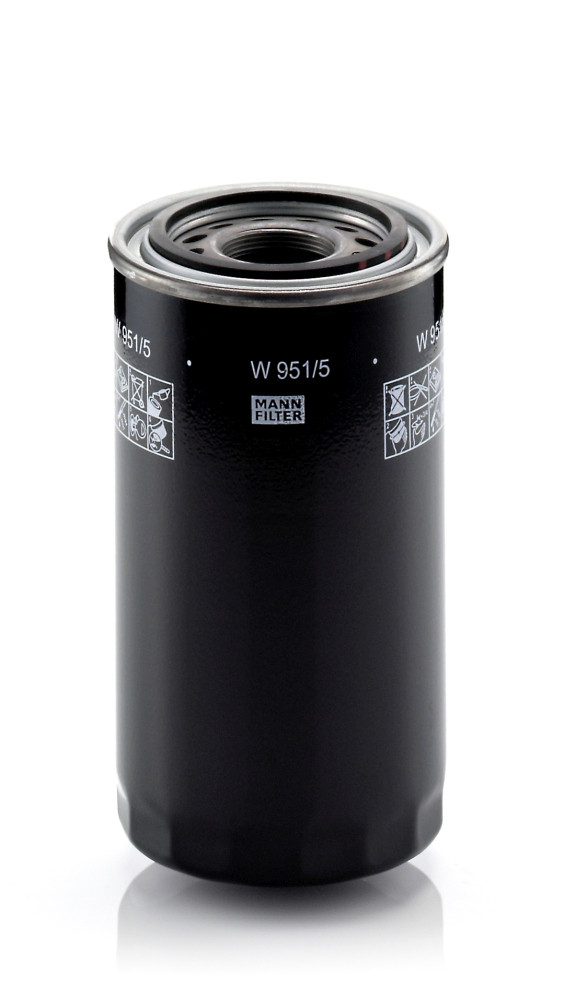 Hydraulický filtr, automatická převodovka - W 951/5 MANN-FILTER - 137700750066, 137700750067, 1-39-775-0036