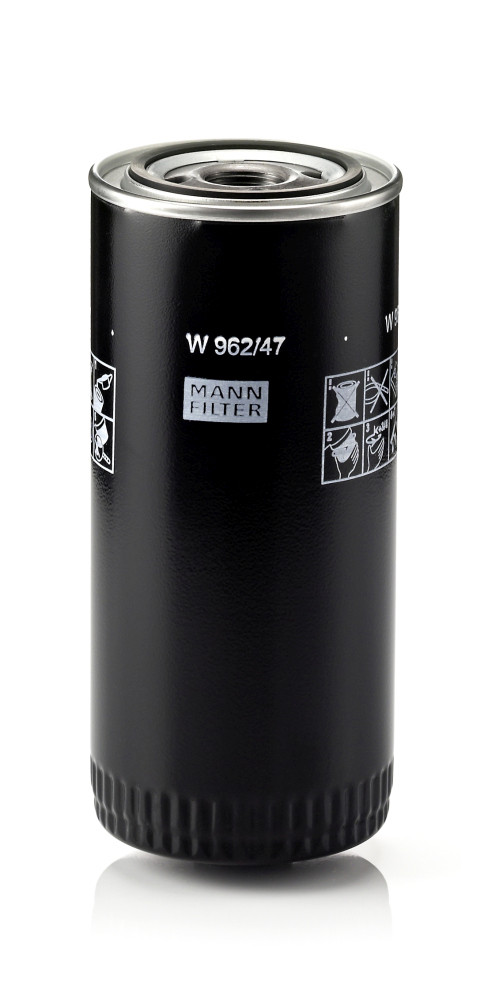 Oil Filter - W 962/47 MANN-FILTER - 0013022760, 01174421, 01340857