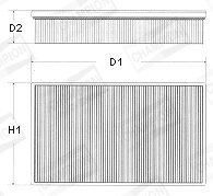 U573/606, Air Filter, CHAMPION, AS01-13-Z40-9A, F201-13-Z40, F8B3-13-Z40, 1130A, 1987429119, 30.012.00, 9245, A24357, A332, A443, AG1089, AI-5066, CA6541, LX336, MD-9132, A24490, LX547, S1130A, AS0113Z409A, F20113Z40, F8B313Z40