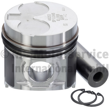 40253640, Piston with rings and pin, KOLBENSCHMIDT, Caterpillar Olympian 3013* 3024* C2.2, 297-3080, 2973080