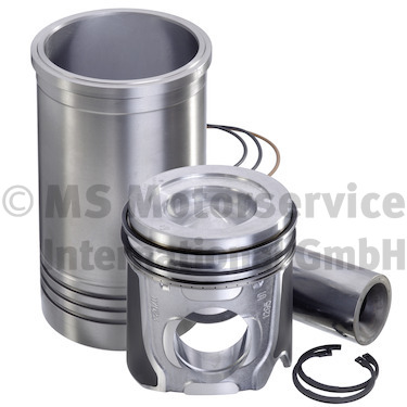 41806960, Repair Kit, piston/cylinder liner, KOLBENSCHMIDT, Iveco Stralis Trakker F2CFE611A* F2CFE611B* F2CFE611C* F2CFE611D* Euro6, 500055469, 500055472, 500086184, 500086185, 504305866, 504305869, 8097809, 007LW00107001