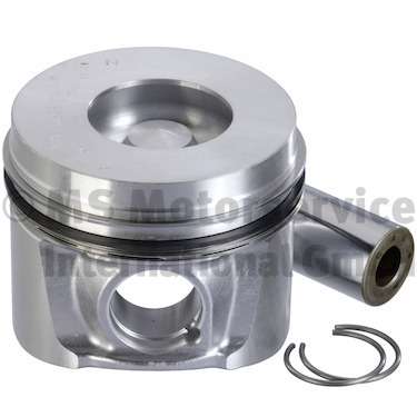 42096600, Piston with rings and pin, KOLBENSCHMIDT, Deutz Volvo L20B/L20F/L25B/L35B D2011* D3.6D*, 04300321, 87-71313STD, 04300316, 15052788