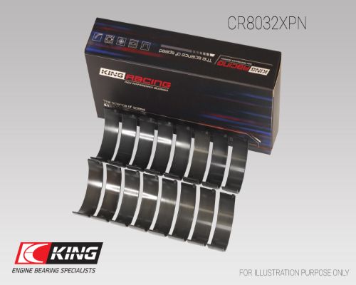 CR8032XPN, Pleuellager, KING