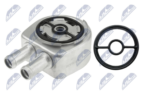 CCL-FR-021, Oil Cooler, engine oil, NTY, ENG 2.0 FORD MONDEO IV 10-15 , FORD FOCUS III 10-18 , FORD S-MAX 2010-, AG9G6A642BC