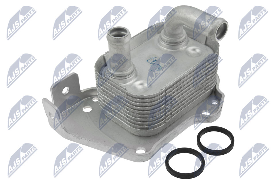 CCL-PL-023, Oil Cooler, engine oil, NTY, OPEL ASTRA H 1.7CDTI 04-10, 5650790, 90977