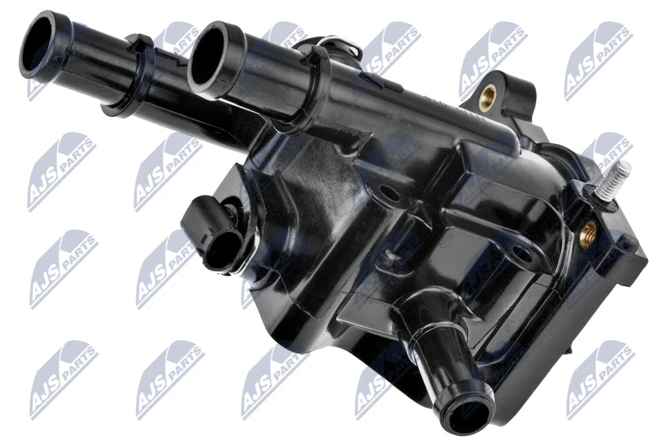 CTM-PL-014, Coolant Flange, NTY, OPEL ENG. 1.6,1.8 ASTRA G/H 98-, INSIGNIA 08-, MERIVA 02-, ZAFIRA 99-, CHEVROLET CRUZE 10- /WITH SENSOR/, 96817255, 80008
