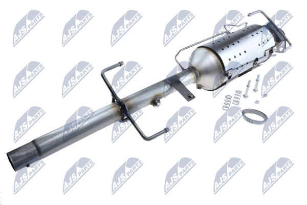 Soot/Particulate Filter, exhaust system - DPF-MZ-001 NTY - RFY62055X, 095-212, 17.00042