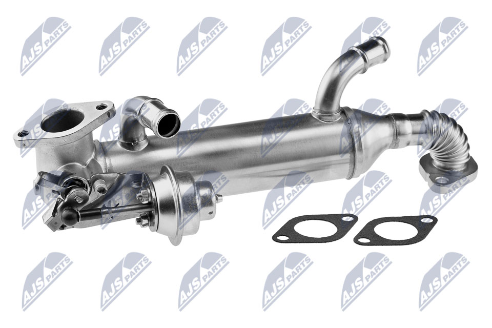 Cooler, exhaust gas recirculation - EGR-VW-028A NTY - 070131512D, 070131512F, 14SKV109