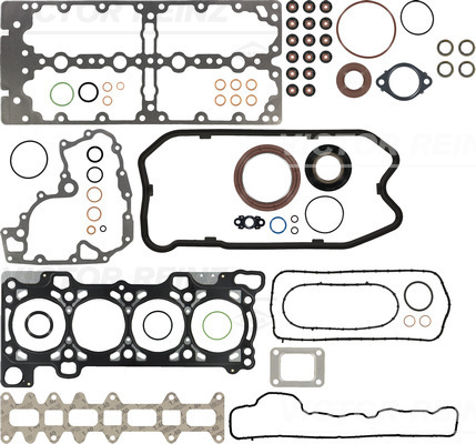 01-37080-03, Full Gasket Kit, engine, VICTOR REINZ, Fiat Ducato Iveco Daily-VI 2,3D F1AGL411* F1AGL4112* F1AGL4113* Euro6, 500086187, S90394-00