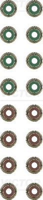 Seal Set, valve stem - 12-53128-02 VICTOR REINZ - 90080-31061(8x), 90080-31062(8x), 57031600