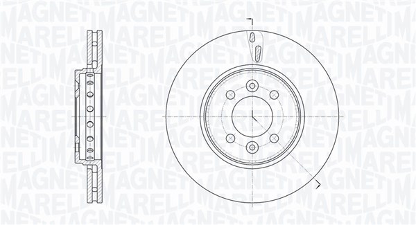 Brake Disc - 361302040787 MAGNETI MARELLI - 402060540R, 402065719R ...