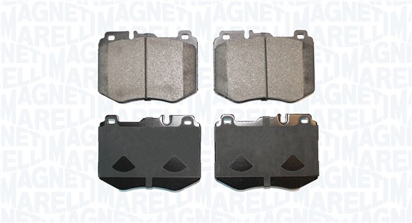 Brake Pad Set, disc brake - 363916061277 MAGNETI MARELLI - 0004206700, 0084201820, 0084201920