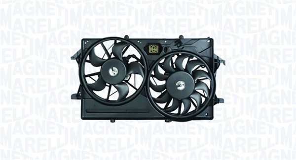 Fan, engine cooling - 069422752010 MAGNETI MARELLI - 1061261, 1061262, 1069391