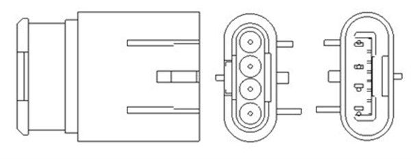 466016355160, Lambdasonde, MAGNETI MARELLI, 55249875, 10.8208, 77587, 81883, 90883A2, ES21073-12B1, F00HL00438, 81883E